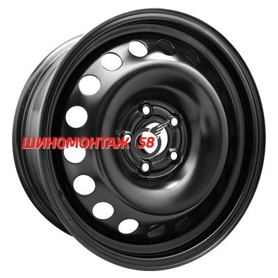ТЗСК Volkswagen Polo Черный 6x15/5x100 D57.1 ET38  